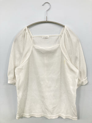 COLZA/コルザ/Tシャツ/カットソー/トップス/ホワイト/L