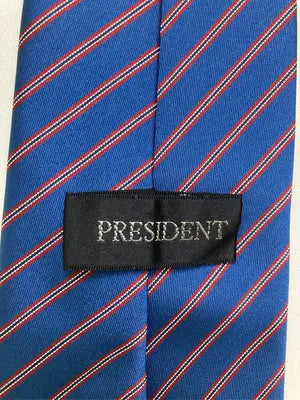 PRESIDENT/ネクタイ/ファッション雑貨/ブルー