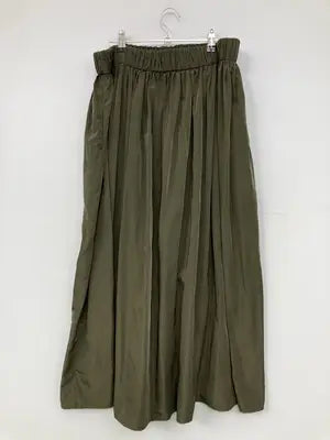 UNIQLO/ユニクロ/ロングスカート/スカート/カーキ/XXL