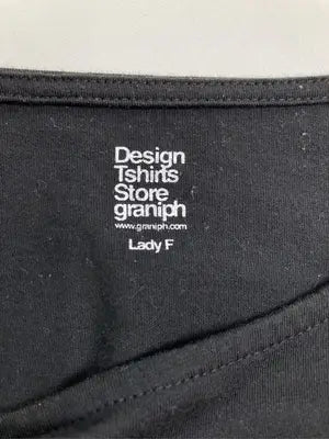 Design Tshirts Store graniph/デザインティーシャツストアーグラニフ/その他トップス/トップス/ブラック/Lady F