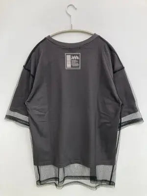 JaVa/ジャバ/Tシャツ/カットソー/トップス/ブラック/XL   バスト93～101   身長154～162