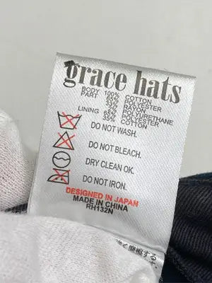 grace hats/ハット/帽子/ネイビー