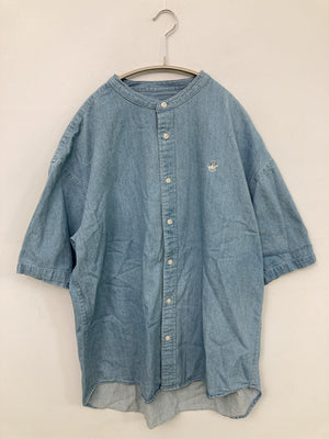 BEVERLY HILLS POLO CLUB/ビバリーヒルズポロクラブ/シャツ/ブラウス/トップス/ブルー/LL