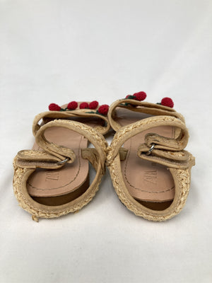 ZARA/ザラ/サンダル/シューズ/ベージュ/38