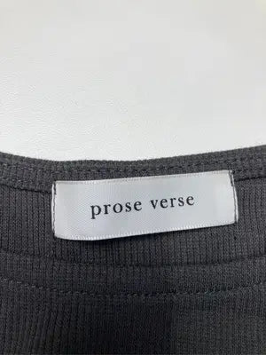 prose verse/ニット/セーター/トップス/ブラック/L   バスト86～94   身長154～162