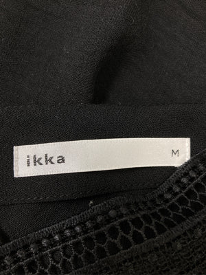 IKKA/イッカ/シャツ/ブラウス/トップス/ブラック/M