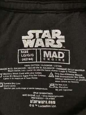 STARWARS/スターウォーズ/Tシャツ/カットソー/トップス/ブラック/LG