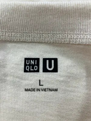 UNIQLO/ユニクロ/Tシャツ/カットソー/トップス/ベージュ/L