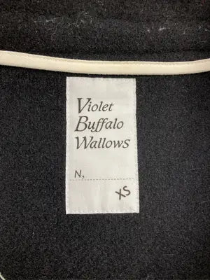 Violet Buffalo Wallows/ダッフルコート/ジャケット/アウター/ブラック/XS