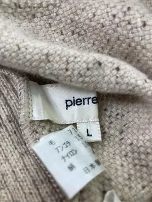 pierre cardin/ピエールカルダン/ニット/セーター/トップス/ベージュ/L