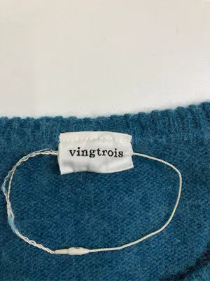 vingtrois/バントロワ/ニット/セーター/トップス/ブルー