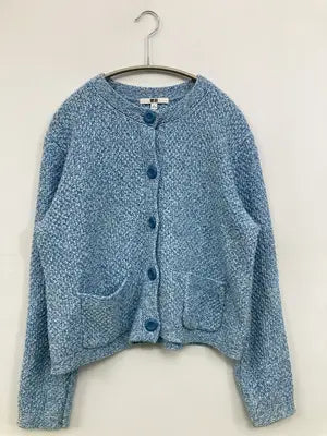 UNIQLO/ユニクロ/カーディガン/ボレロ/トップス/ブルー/L