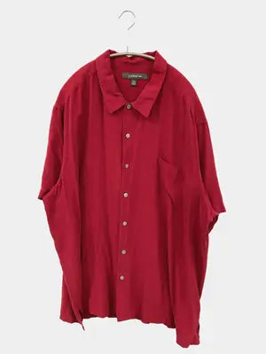 croft&barrow/クラフトアンドバロー/シャツ/ブラウス/トップス/レッド/XXL