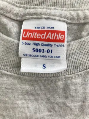 United Athle/ユナイテッドアスレ/Tシャツ/カットソー/トップス/グレー/S