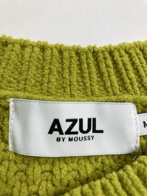 AZUL by MOUSSY/アズールバイマウジー/ニット/セーター/トップス/ライトグリーン/M