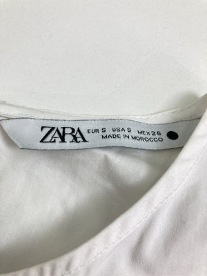 ZARA/ザラ/シャツ/ブラウス/トップス/ホワイト/EUR S/USA S/MEX 26