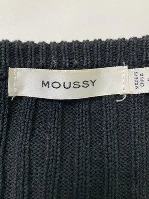 MOUSSY/マウジー/カーディガン/ボレロ/トップス/ブラック/F