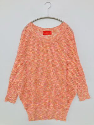 CECIL McBEE/セシルマクビー/ニット/セーター/トップス/オレンジ/M