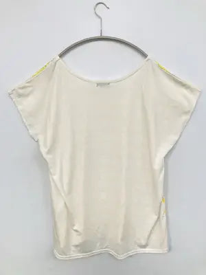 FJER/Tシャツ/カットソー/トップス/イエロー/LL