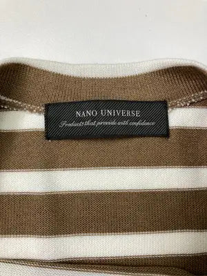 nano UNIVERSE/ナノユニバース/Tシャツ/カットソー/トップス/ブラウン/L