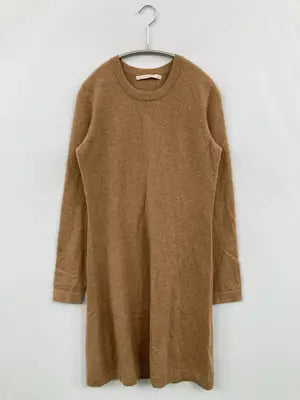 100% Cashmere/ワンピース/ワンピース/ドレス/ブラウン/M