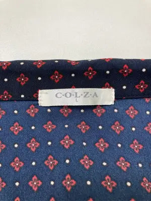 COLZA/コルザ/シャツ/ブラウス/トップス/ネイビー/L