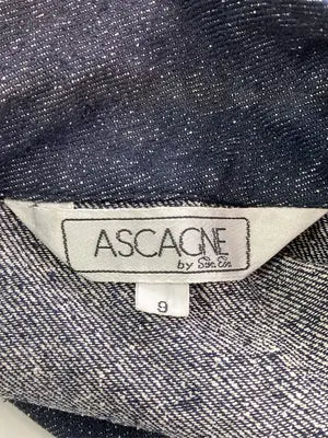 ASCAGNE/テーラードジャケット/ジャケット/アウター/ネイビー/9
