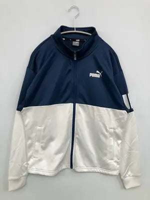PUMA/プーマ/ジャージ/トラックジャケット/トップス/ネイビー/M
