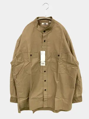 UNIQLO U/ユニクロユー/シャツ/ブラウス/トップス/ベージュ/L