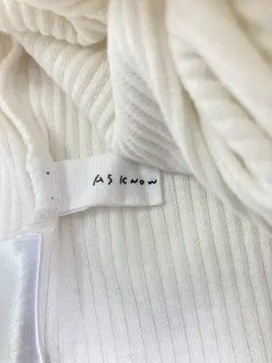 As know as plus/アズノゥアズプラス/ノースリーブ/トップス/ホワイト/F