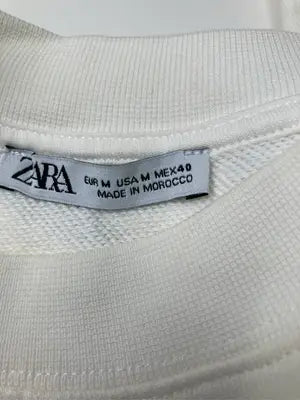 ZARA/ザラ/Tシャツ/カットソー/トップス/アイボリー/M