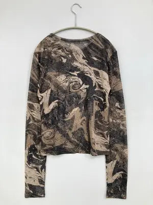 LVEU./ラブユ/Tシャツ/カットソー/トップス/ブラック/F
