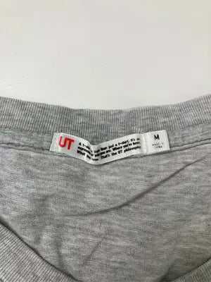 UNIQLO/ユニクロ/Tシャツ/カットソー/トップス/グレー/M