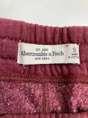 Abercrombie & Fitch/アバクロンビーアンドフィッチ/スウェットパンツ/パンツ/レッド/s