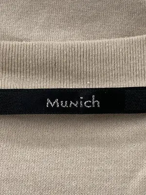MuNich/ミューニック/Tシャツ/カットソー/トップス/ベージュ/OS