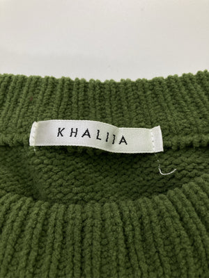 KHALITA/カリタ/ニット/セーター/トップス/ライトグリーン/L