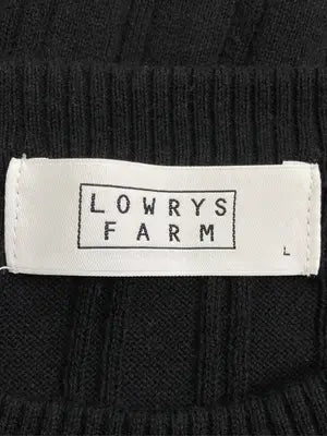 LOWRYS FARM/ローリーズファーム/Tシャツ/カットソー/トップス/ブラック/L