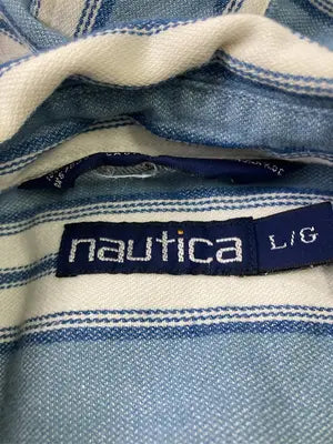NAUTICA/ノーティカ/シャツ/ブラウス/トップス/スカイブルー/L