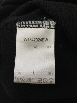 WETTEMPT/ウェッテンプト/Tシャツ/カットソー/トップス/ブラック/L