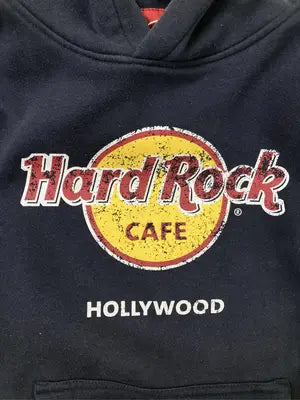 Hard Rock CAFE/ハードロックカフェ/パーカー/トップス/ネイビー/SMALL