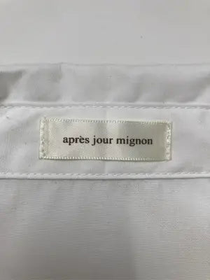apres jour mignon/アプレジュールミニョン/シャツ/ブラウス/トップス/ホワイト/F