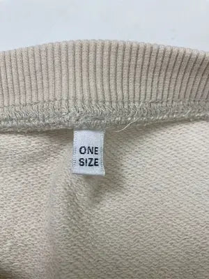 スウェット/トップス/ベージュ/ONE SIZE