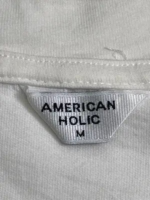 AMERICAN HOLIC/アメリカンホリック/Tシャツ/カットソー/トップス/ホワイト/M