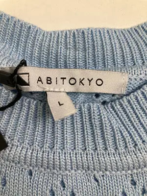 ABITOKYO/アビトーキョー/ニット/セーター/トップス/スカイブルー/L