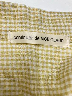 continuer de NICE CLAUP/コンティニューデナイスクラップ/シャツ/ブラウス/トップス/イエロー/F