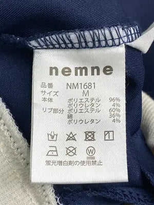 nemne/ネンネ/ジャージ/トラックジャケット/トップス/ネイビー/M