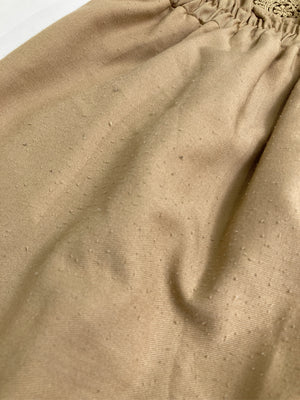 ジャンパースカート/ワンピース/ドレス/ベージュ/ONE