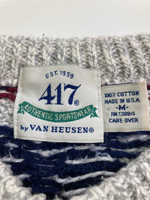 417 by VAN HEUSEN/ニット/セーター/トップス/ホワイト/M