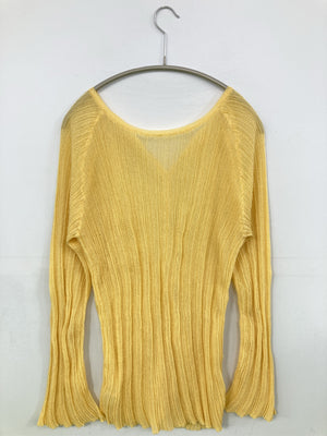 Sea Room lynn/シールームリン/シャツ/ブラウス/トップス/イエロー/FREE