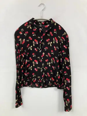 ZARA/ザラ/シャツ/ブラウス/トップス/ブラック/XS